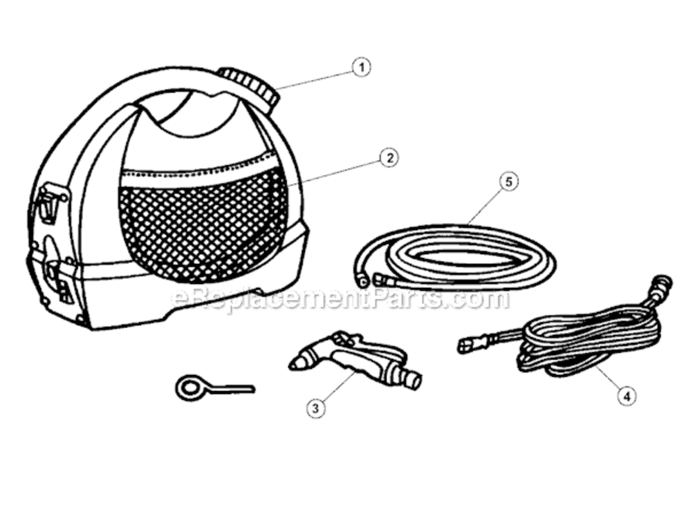 Page A Diagram and Parts List for NOM35  Dirt Devil Hand Vacuum